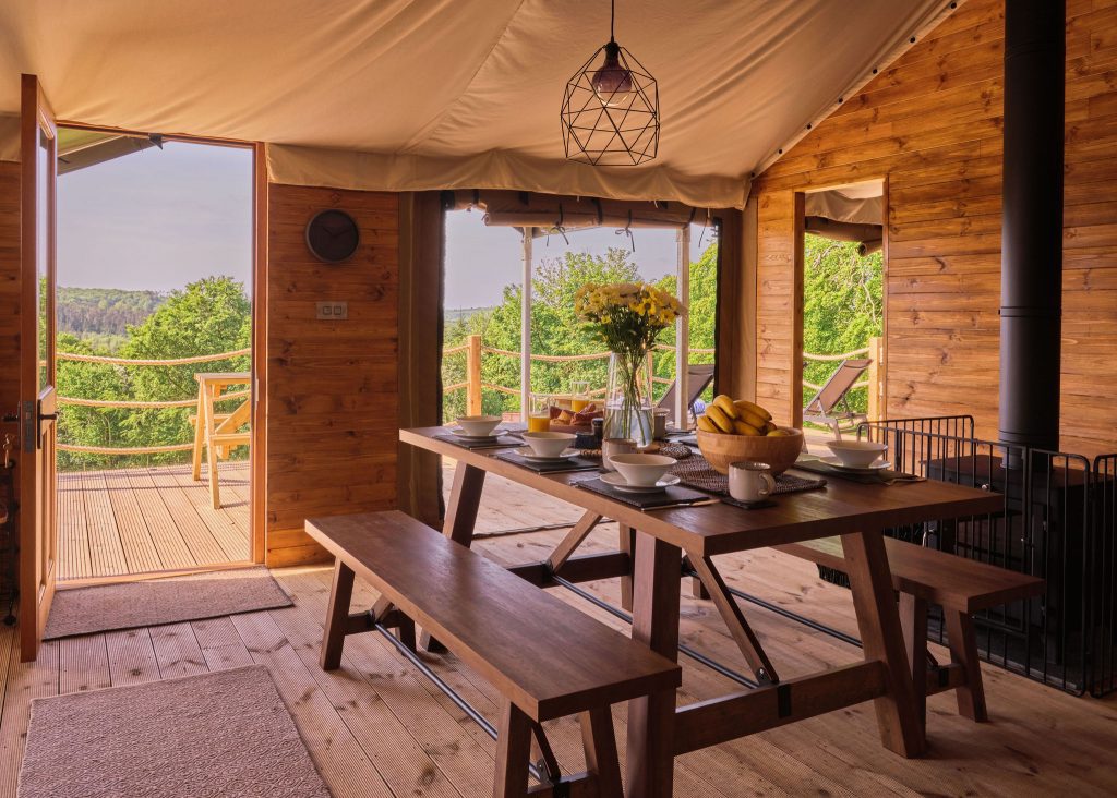 Family Glamping in Cornwall