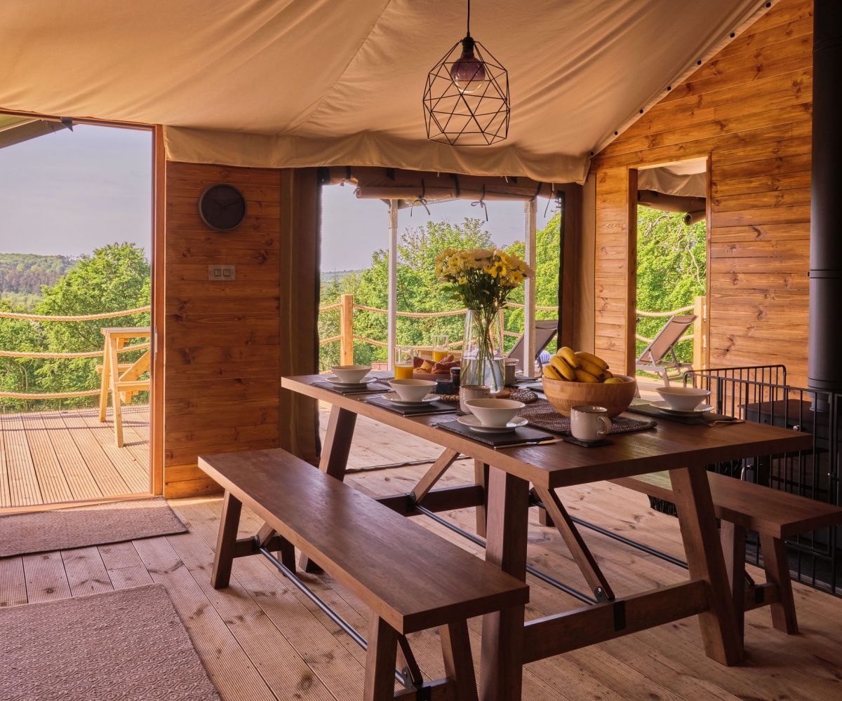 Family Glamping in Cornwall