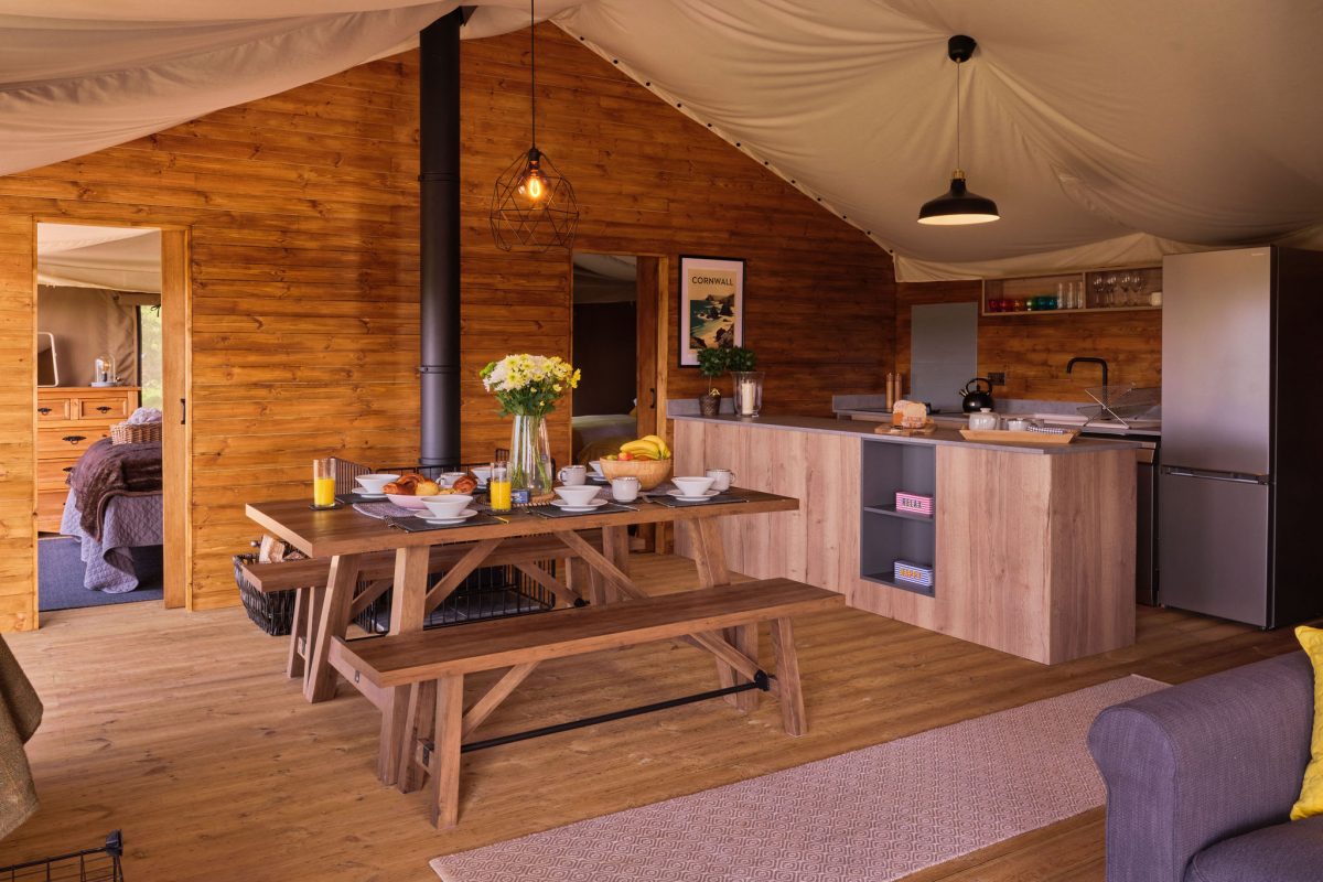Family Glamping in Cornwall